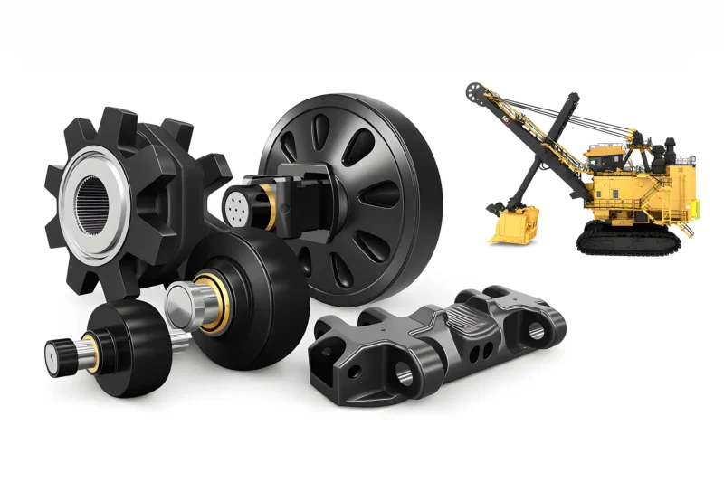 P&H Electric Rope Shovels Undercarriage System