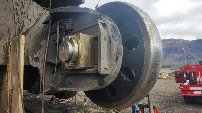 P&H Shovel Undercarriage Front Idler Case