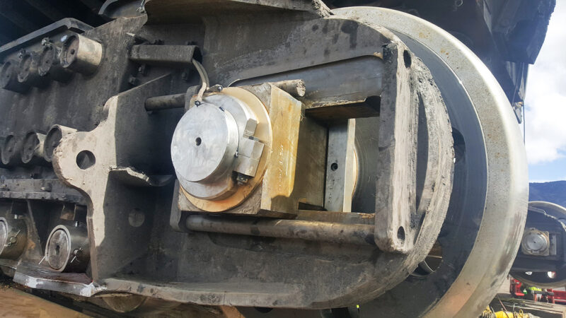 Shovel Undercarriage Front Idler Case